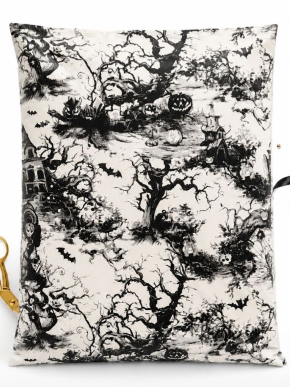 NEW!👻20 Spooky Toile Black & White Halloween Poly Mailers